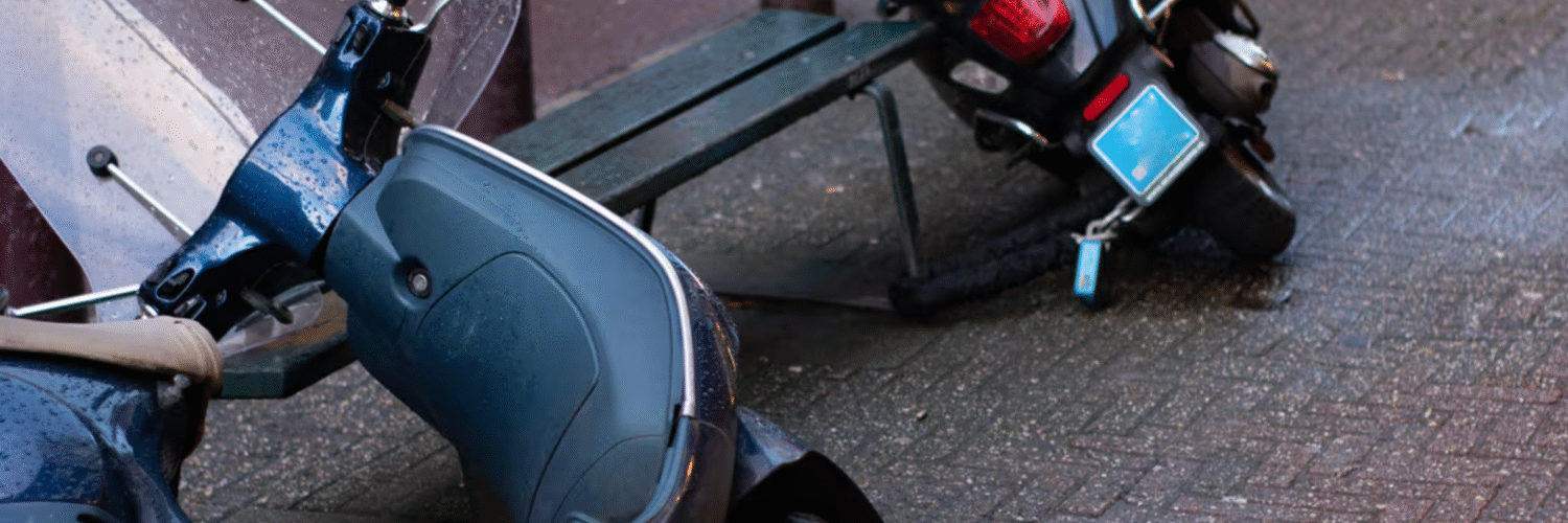 onverzekerde scooter