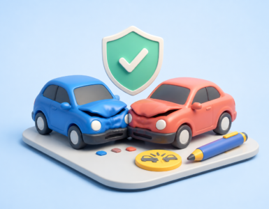 Het schadeformulier correct invullen na een aanrijding