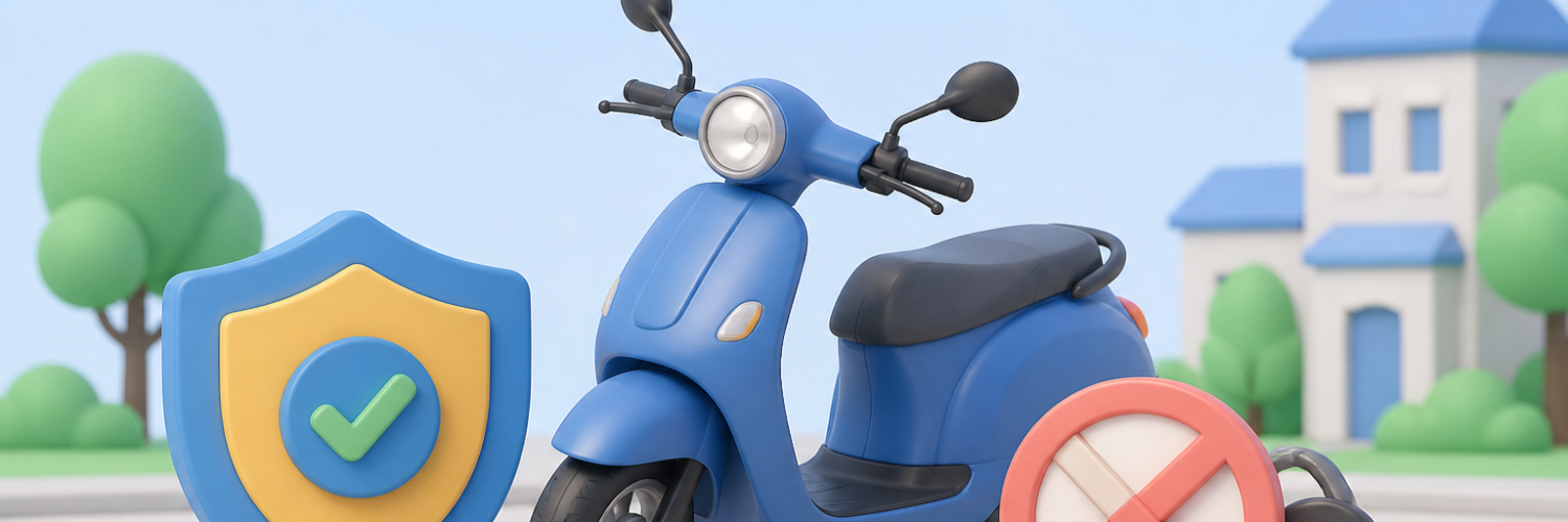 Mag je een scooter verzekeren zonder rijbewijs
