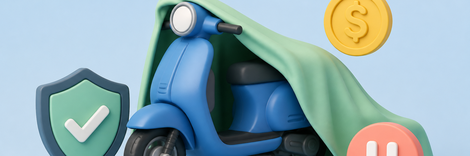 Hoe schors je een scooterverzekering tijdelijk