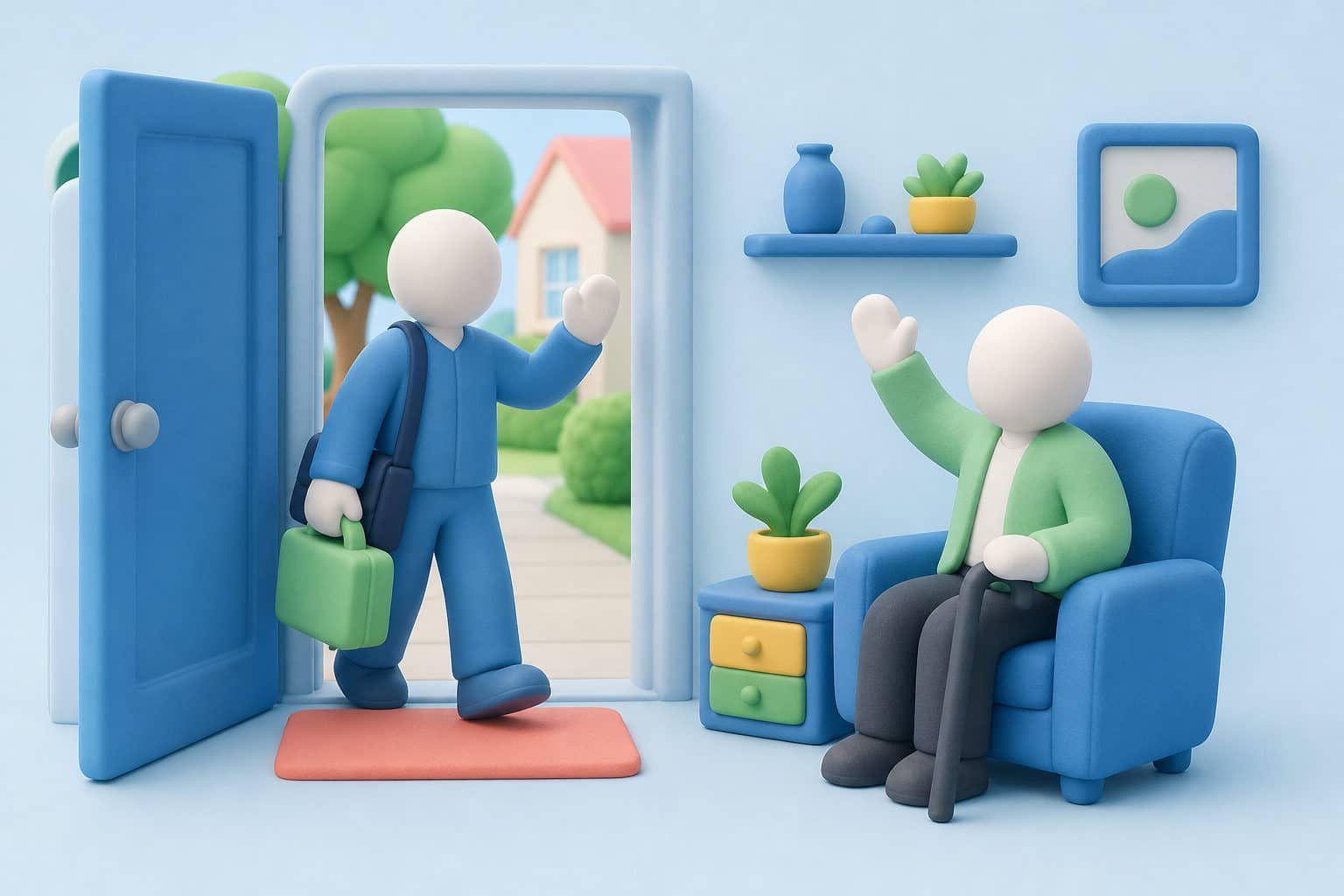 Zorg natura: illustratie bij artikel over welke zorgaanbieders je kunt kiezen